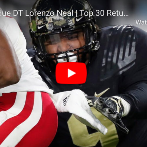 Purdue DT Lorenzo Neal | Top 30 Returning B1G Football Players of 2019