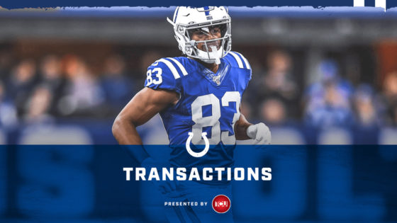 Colts Bring Back Wide Receiver Marcus Johnson