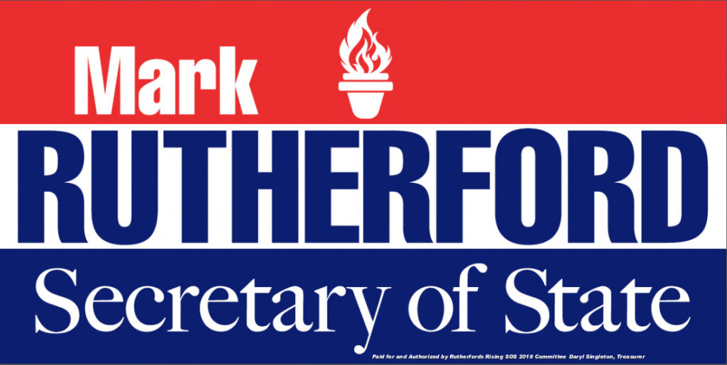 Mark Rutherford, Libertarian Secretary of State Candidate, Drops First Radio Spot