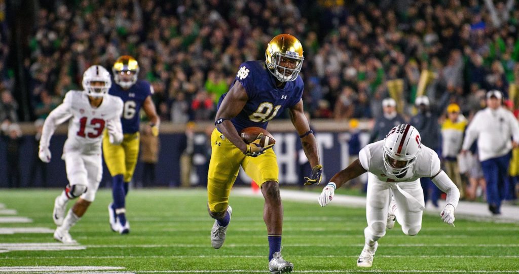 Notre Dame’s Miles Boykin Selected By Baltimore Ravens In Third Round