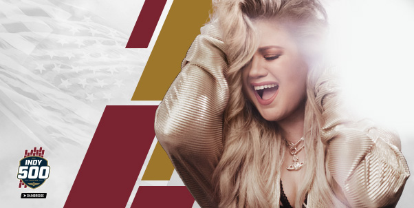 Kelly Clarkson To Perform National Anthem at 103rd Indianapolis 500